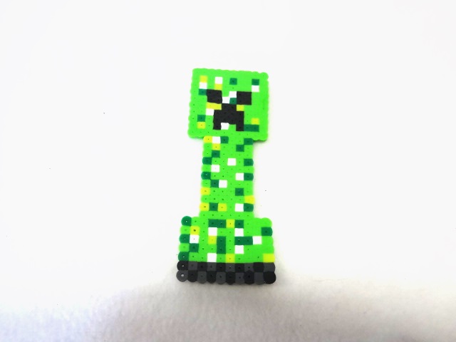 minecraft perler beads creeper